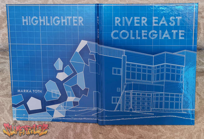 Final printed yearbook from 2019. Shout out to Mr. Keller, the teacher who oversaw everything!
